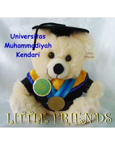 Boneka Wisuda Universitas Muhammadiyah Kendari (25 cm)